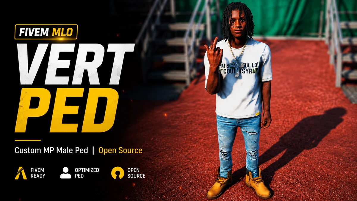 Vert Ped FiveM | Custom MP Male Ped | Open Source